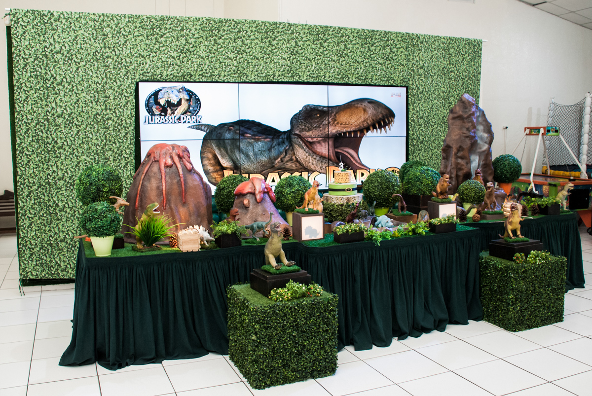 mesa temática Jurassick Parck