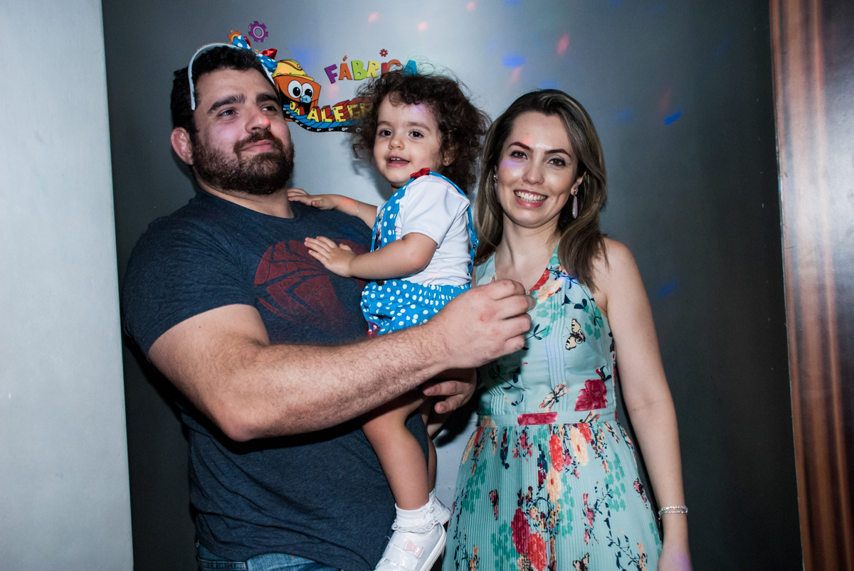 Preparando para sair da máquina do parabéns