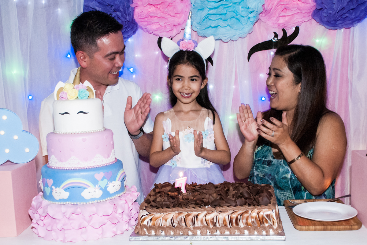 cantando parabéns com muita animação