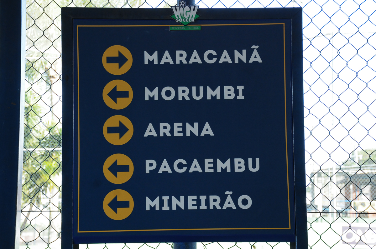 fotografia da entrada do Buffet High Soccer