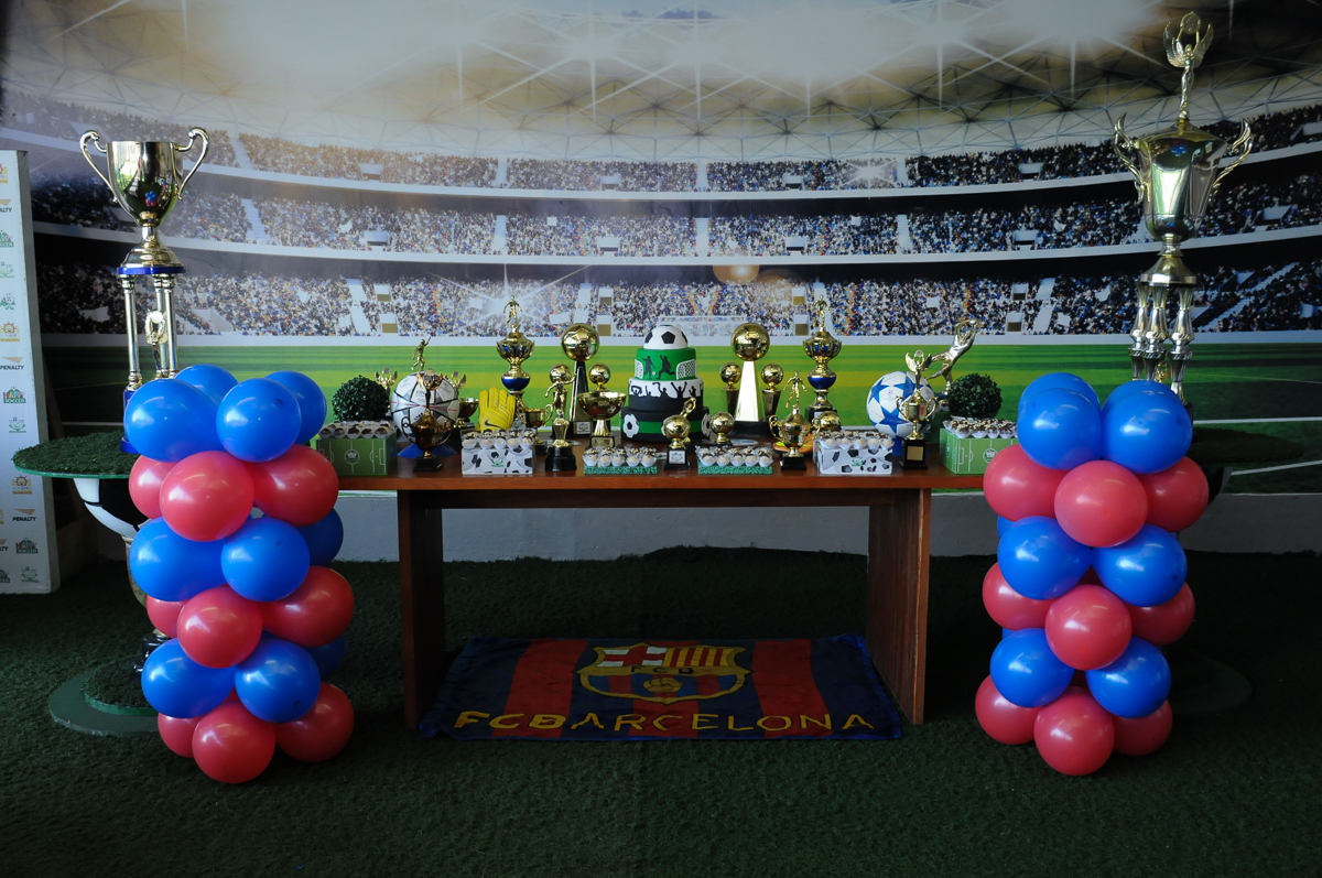 Fotografia da mesa de futebol do Buffet High Soccer