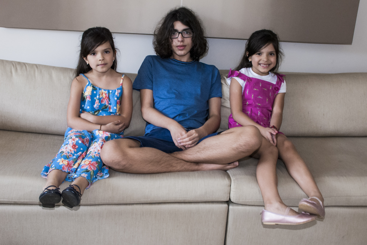 foto dos três irmãos