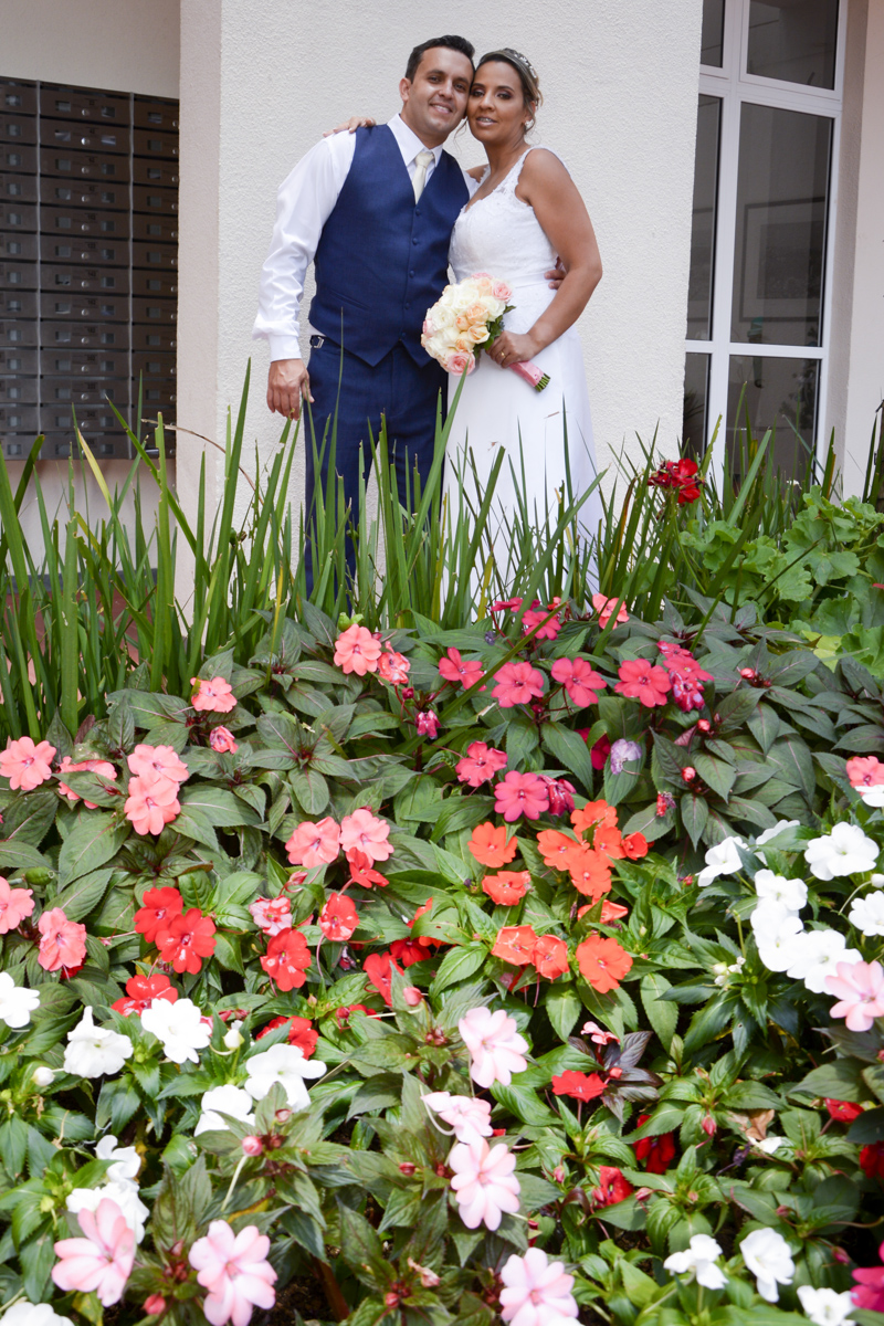 fotos no jardim de flores