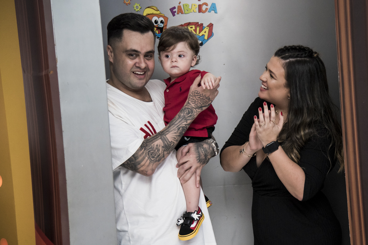 saindo da máquina do parabéns