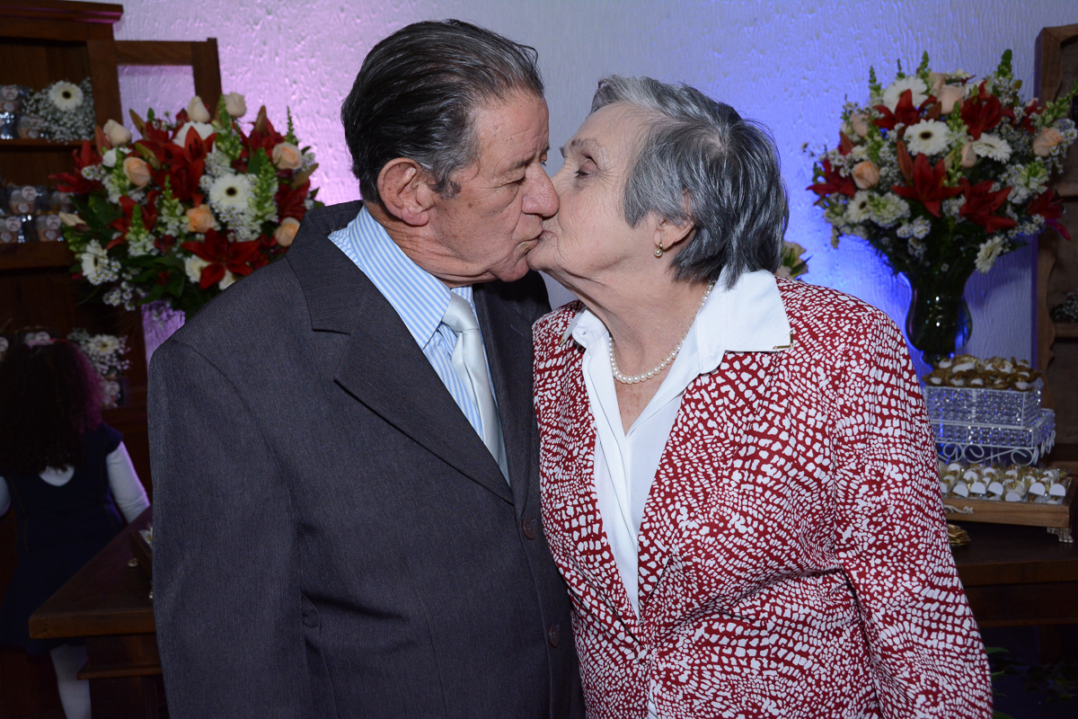 Beijo do casal no Buffet Yumi, Osaco- SP