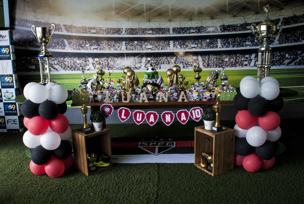 mesa temática são paulo futebol clube