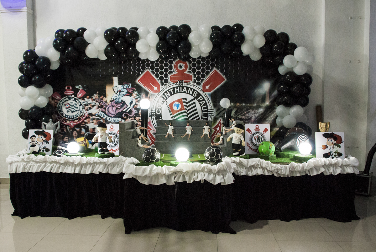 mesa temática do corinthians