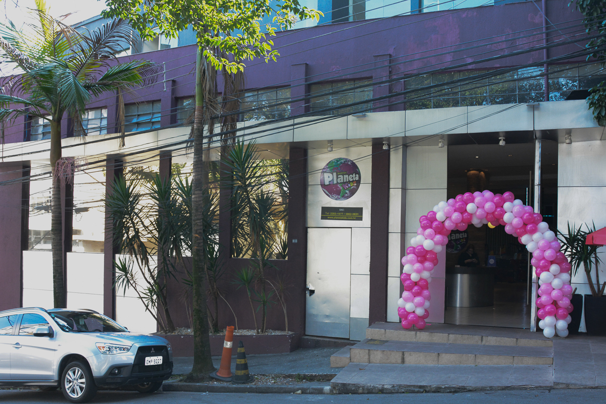 Fachada Buffet Planeta Kids, São Paulo-SP