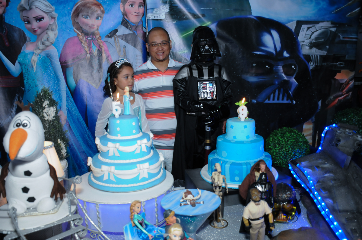 Mesa do Parabéns no  Buffet Zureta-Osasco -SP