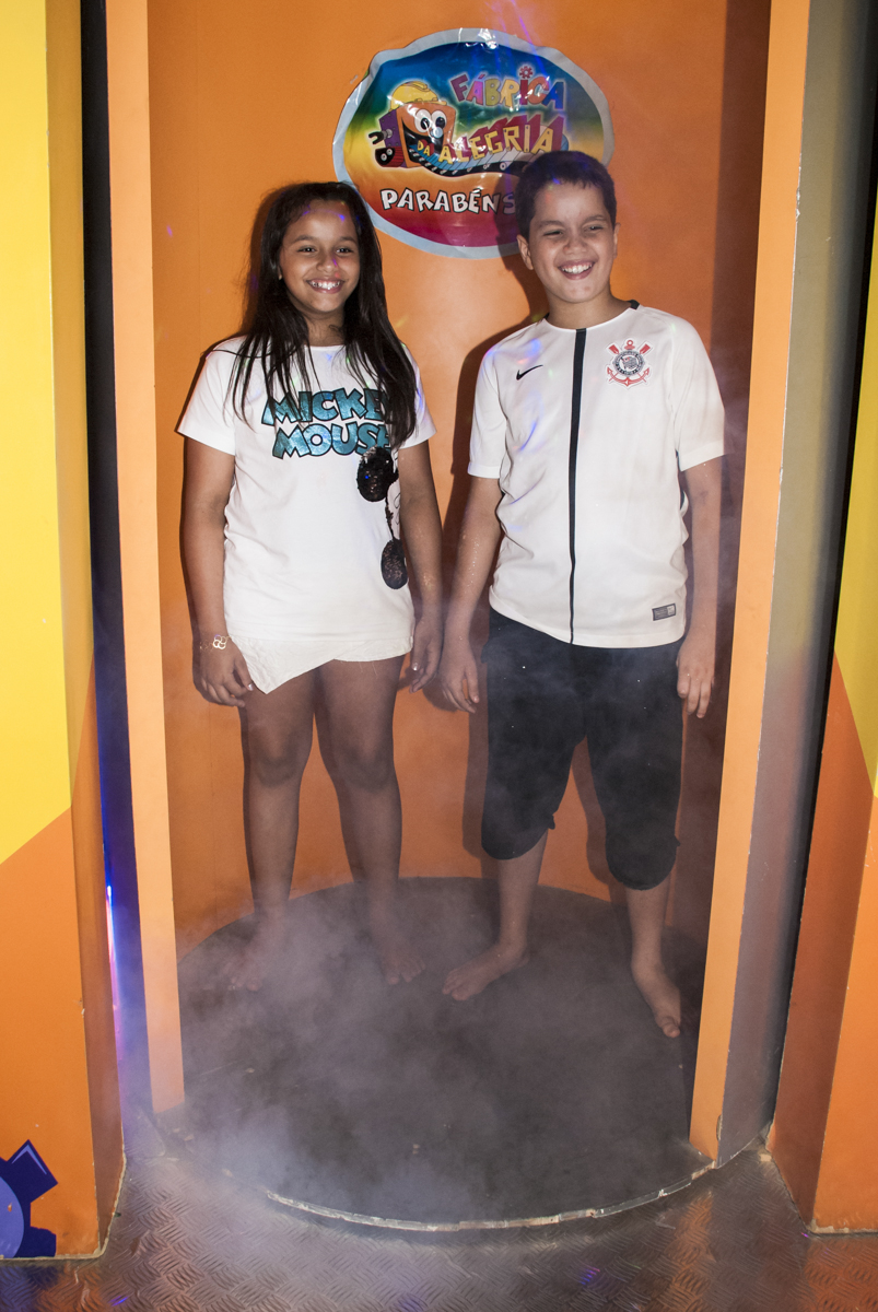 preparando para o parabéns