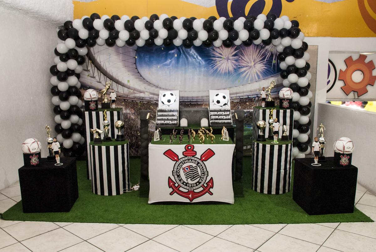 mesa temática Esporte Paulista Corinthians Futebol Clube
