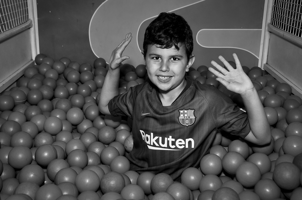 piscina de bolinha divertida