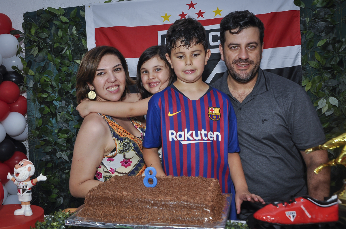 parabéns animado com a família