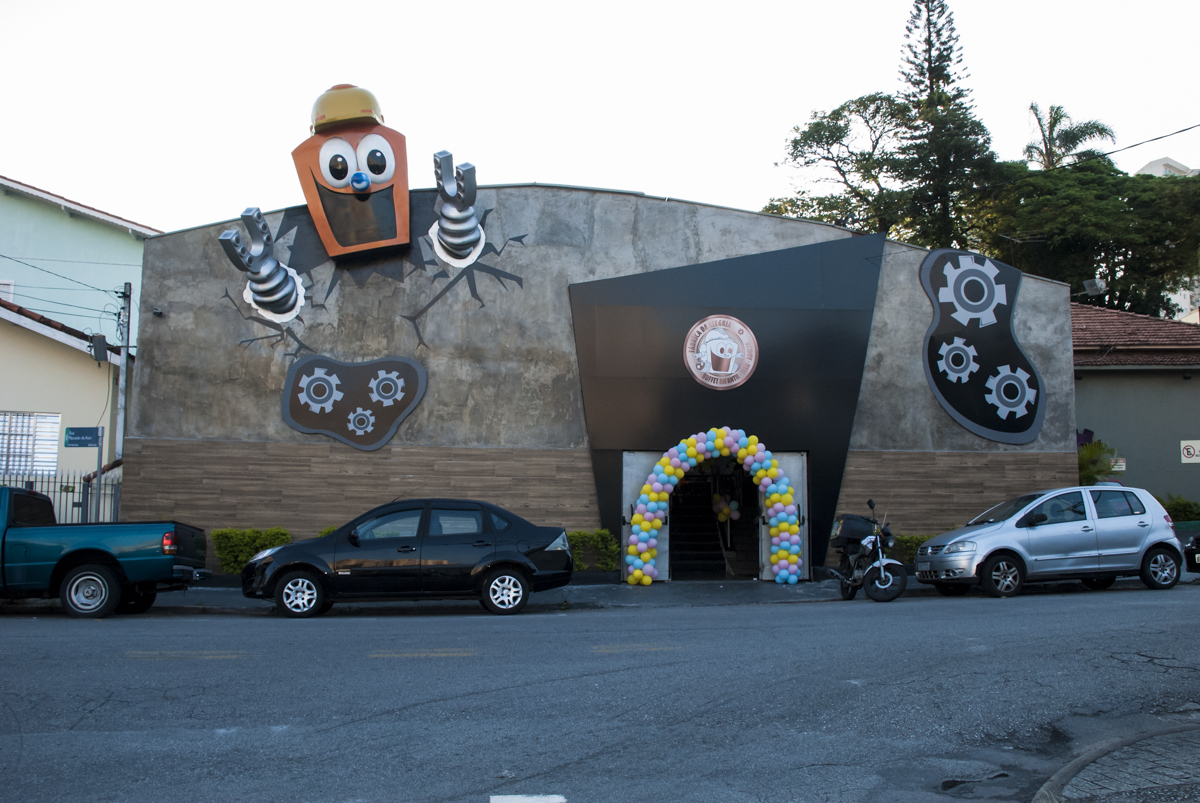 Aniversário de Natalia 6 anos, festa realizada no Buffet Fábrica da Alegria, Osasco, São Paulo, tema da festa Unicórnio
