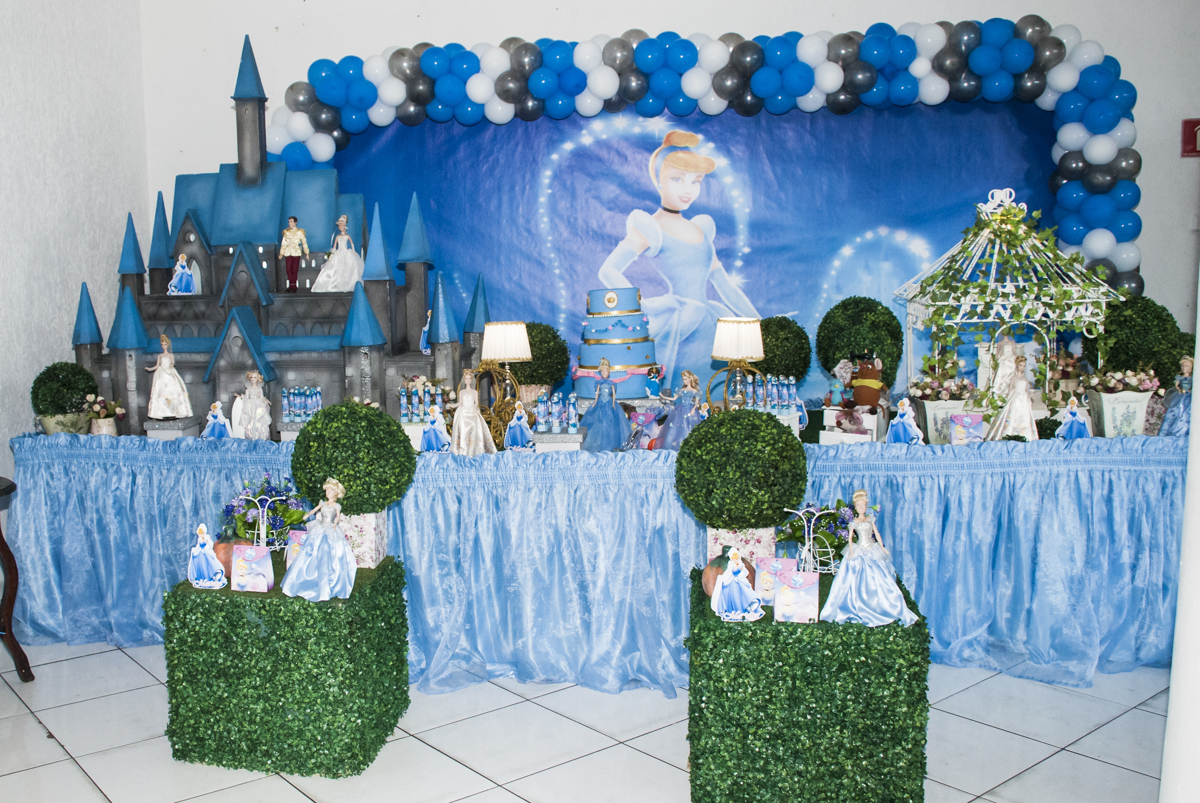 mesa temática cinderela