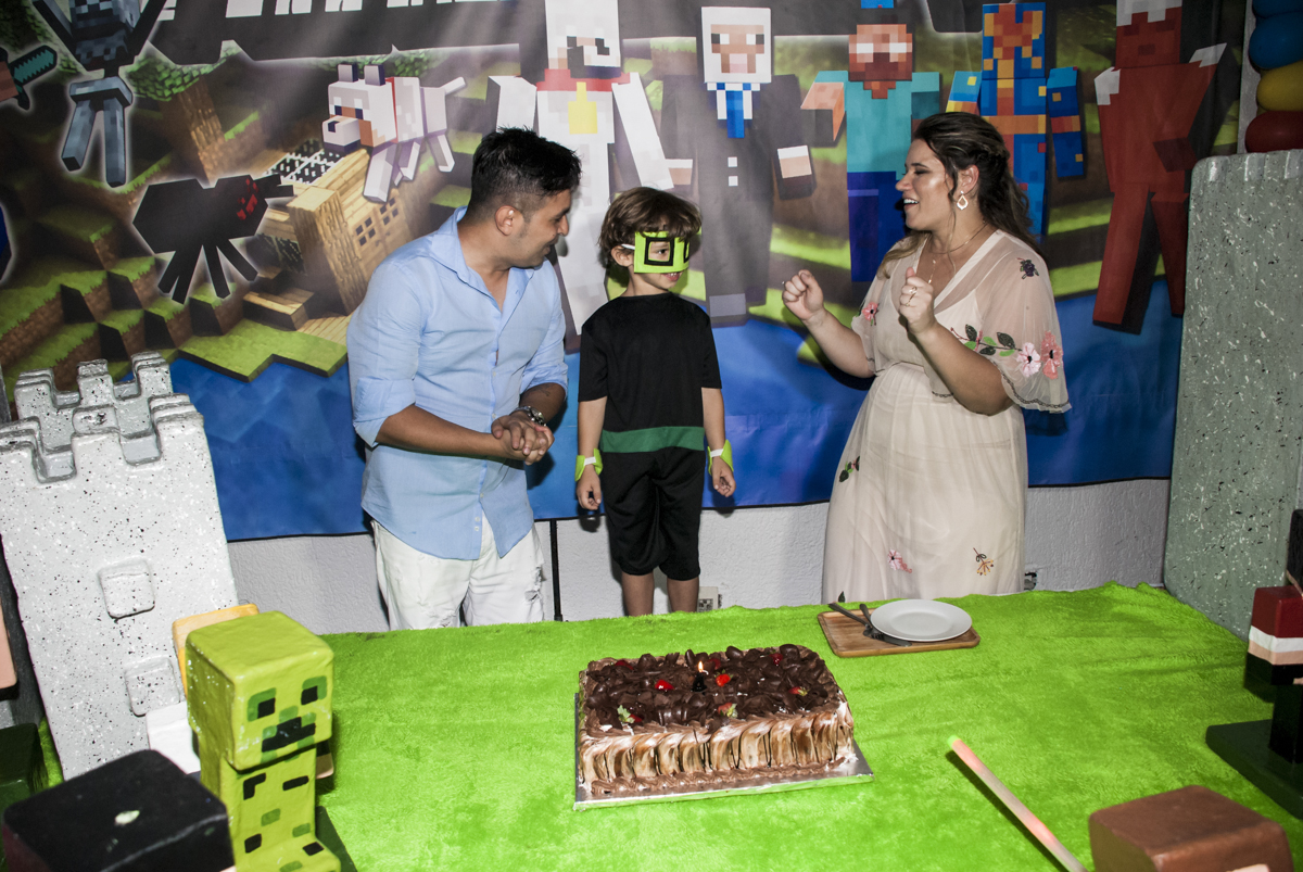 muita animação no parabéns