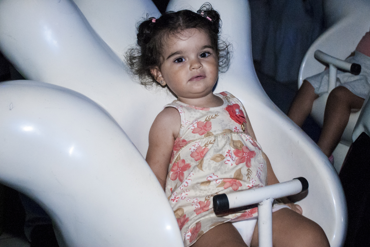 diversão no carossel