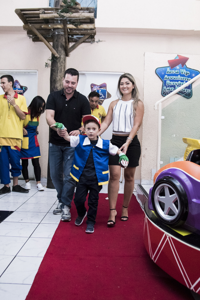 entrada para o parabéns