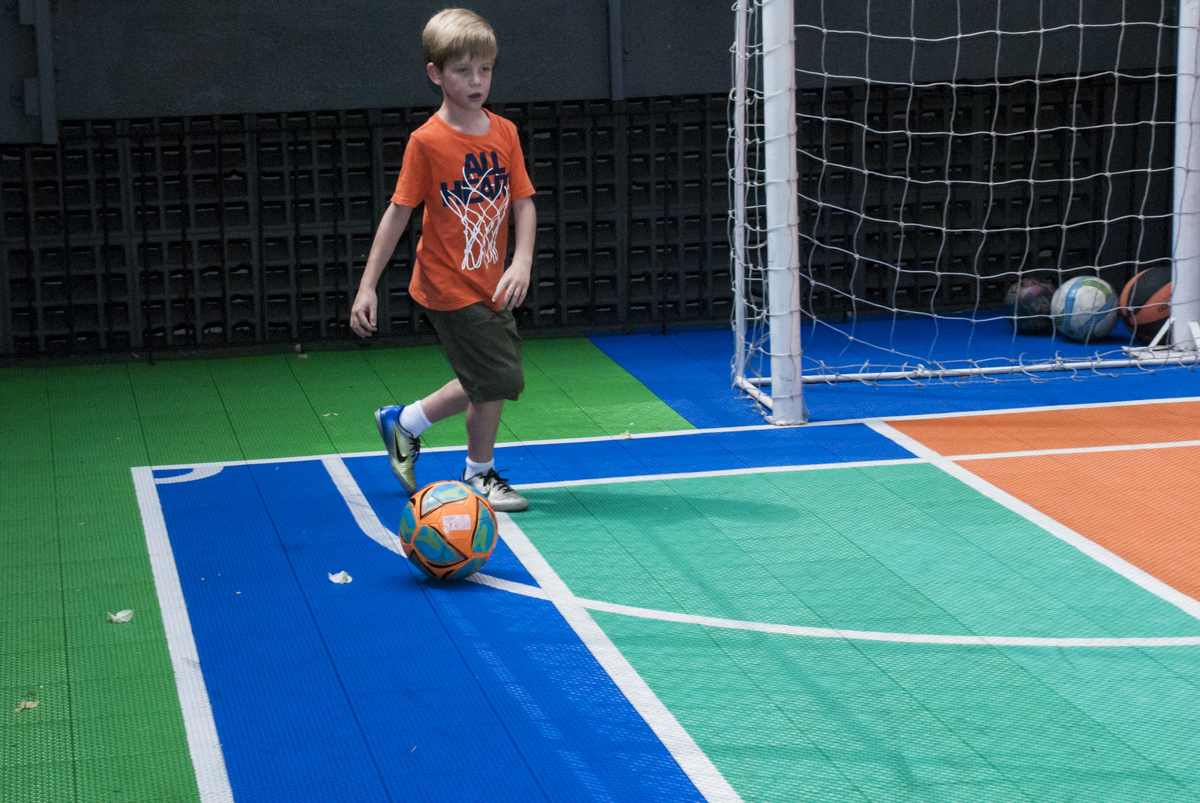 futebol divertido com os amigos
