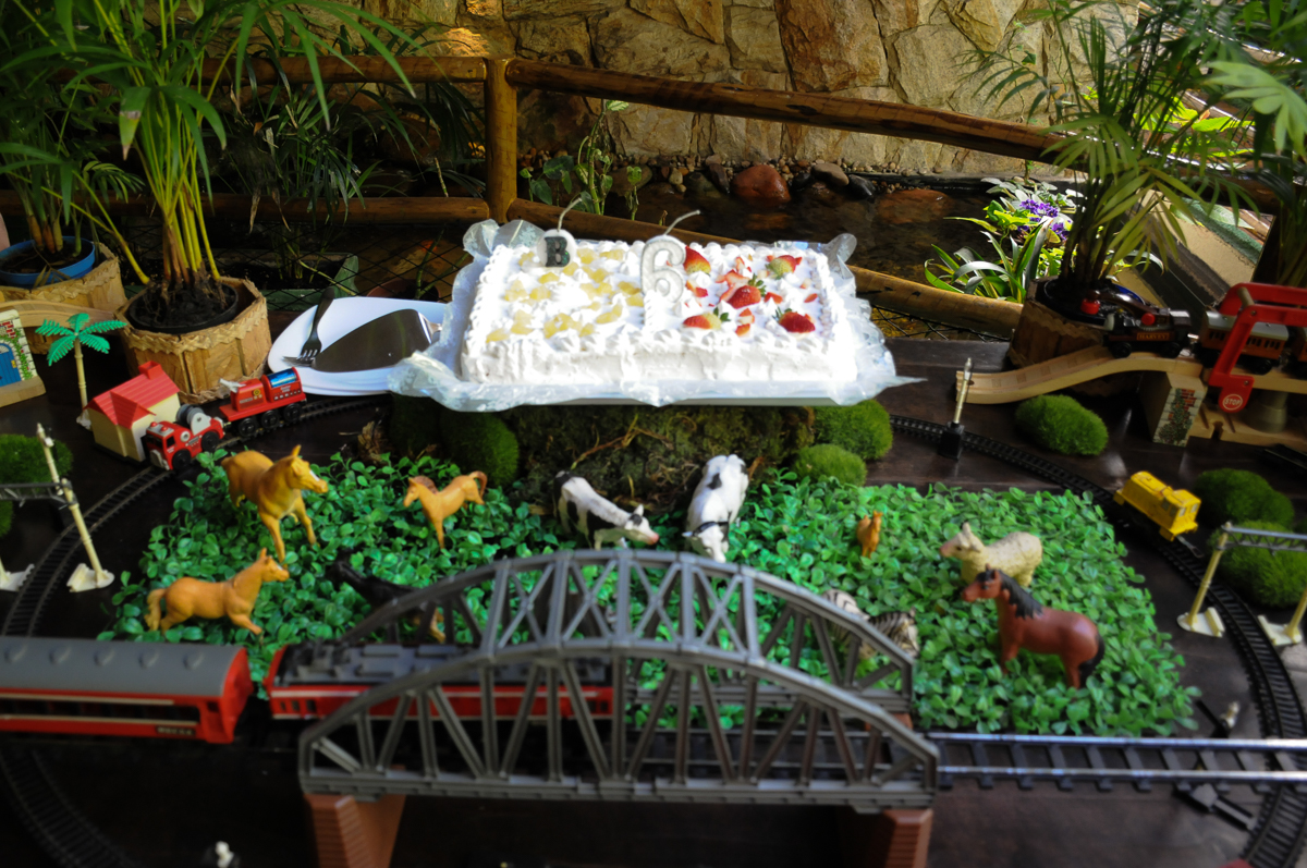 bolo do aniversário do breno no Buffet Saphari - Campo Belo