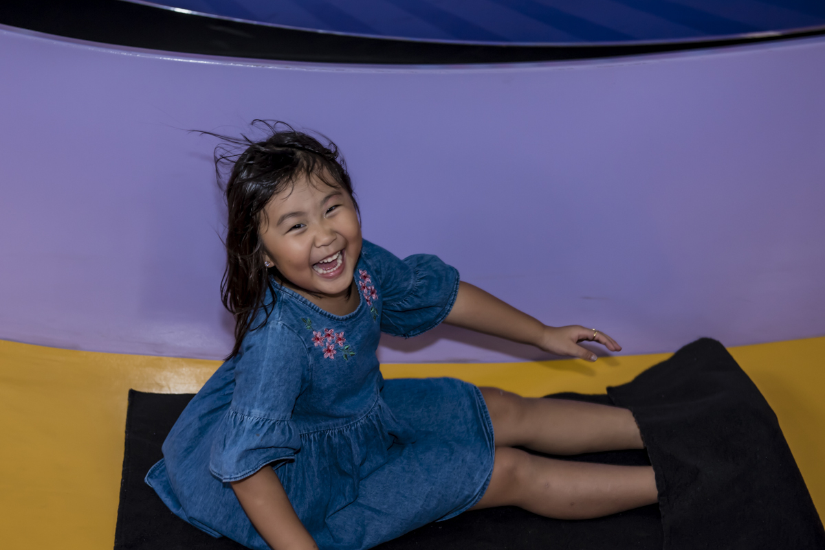 descida veloz no tobogã