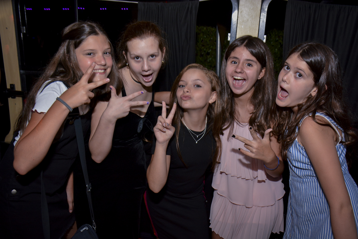 foto engraçada das convidadas