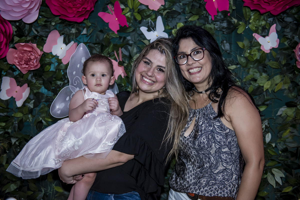 foto com a vovó e mamãe