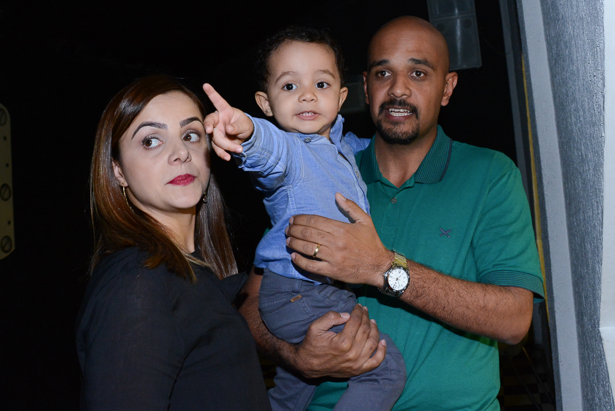 papai e Matheus no Buffet Fábrica da Alegria, Morumbi