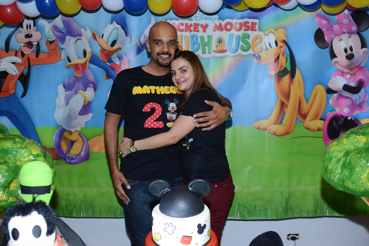 Felicidade dos pais na festa do Matheus no Buffet Fábrica da Alegria, Morumbi