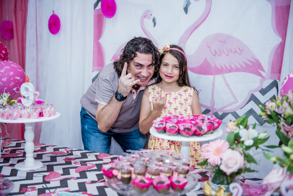 foto divertida com o papai