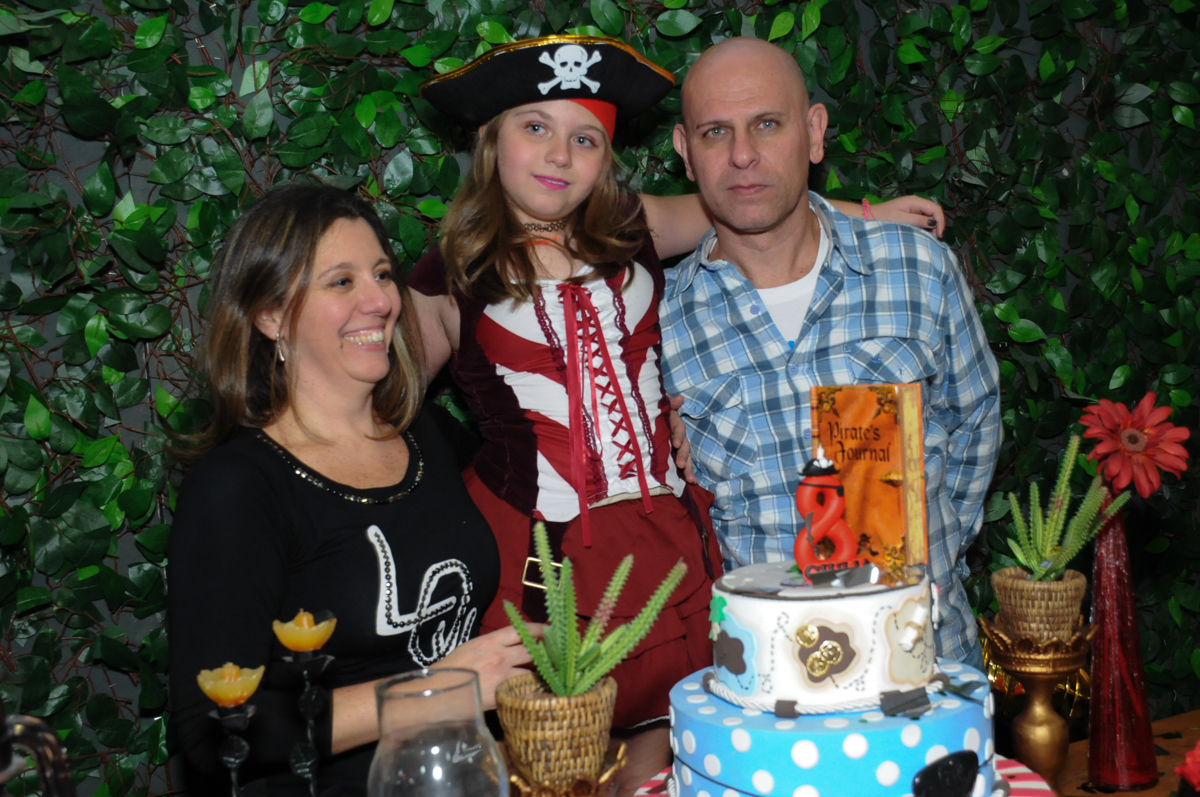 pose para foto da família na hora do parabéns no Buffet Espaço Vila da Arte