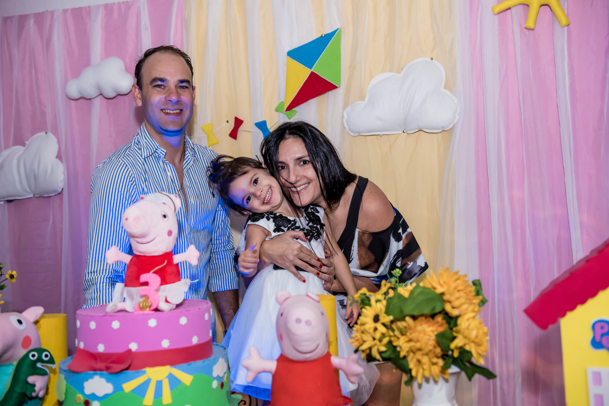 foto descontraida com os pais