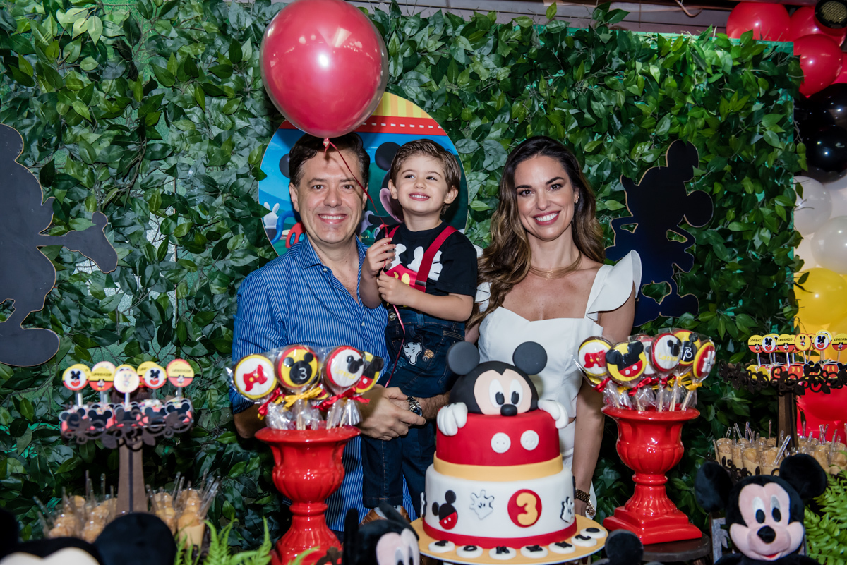 fotografia com os pais