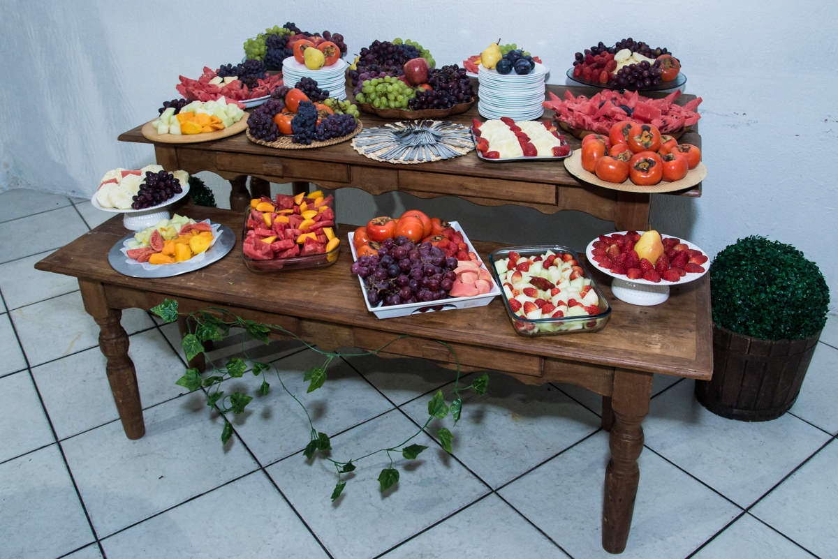 mesa de frutas 
