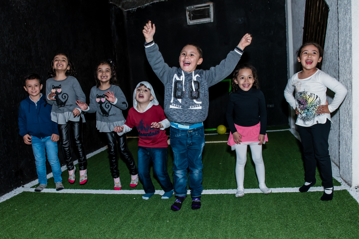 foto divertida com os amigos