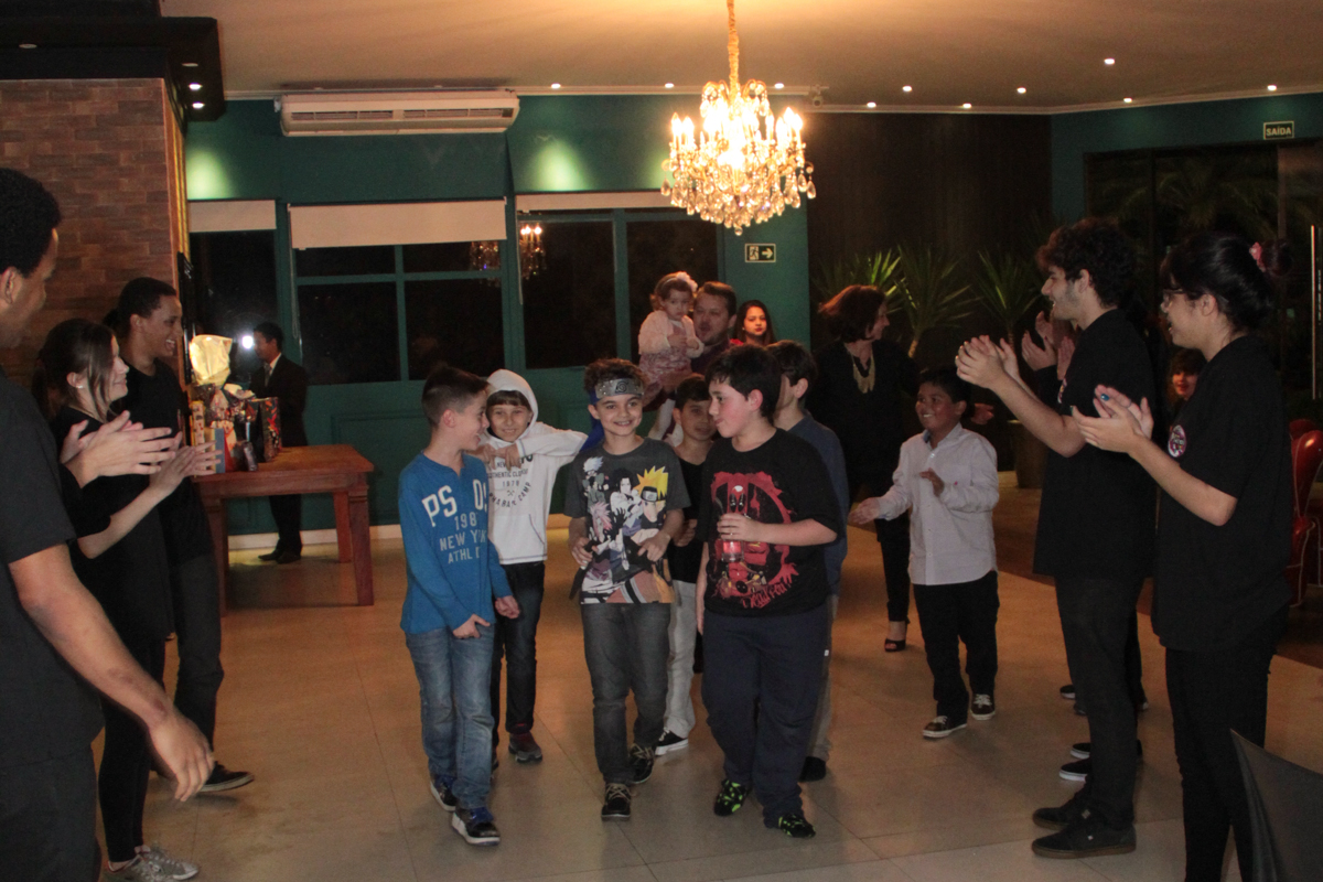 rafael e amigos indo assistir a retrospectiva no Buffet Planeta Prime, Alphaville