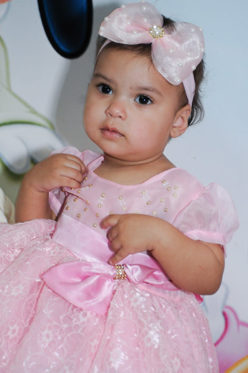 ana clara feliz em sua festa de aniversário no Buffet infantil na zona norte SP