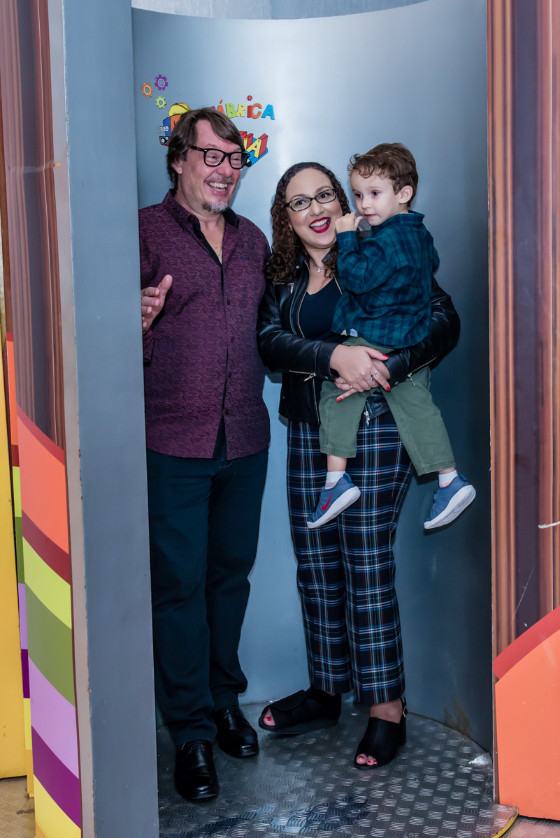 saindo da máquina do parabéns