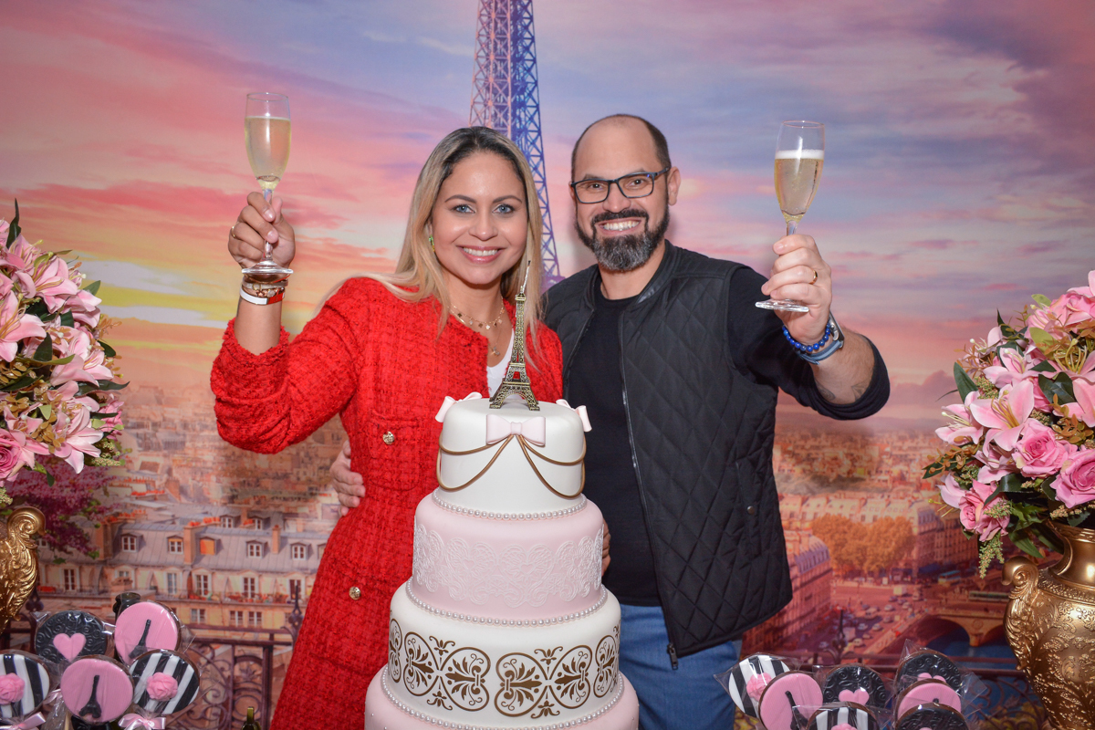 drinque com shampanhe do casal