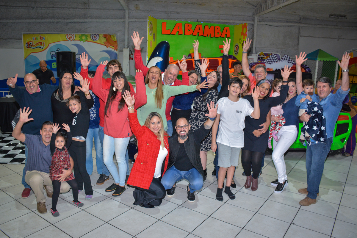 foto final com os amigos