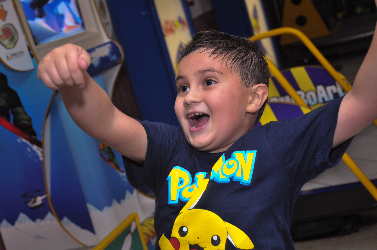grito de gol do aniversariante no Buffet infantil Salakaboom