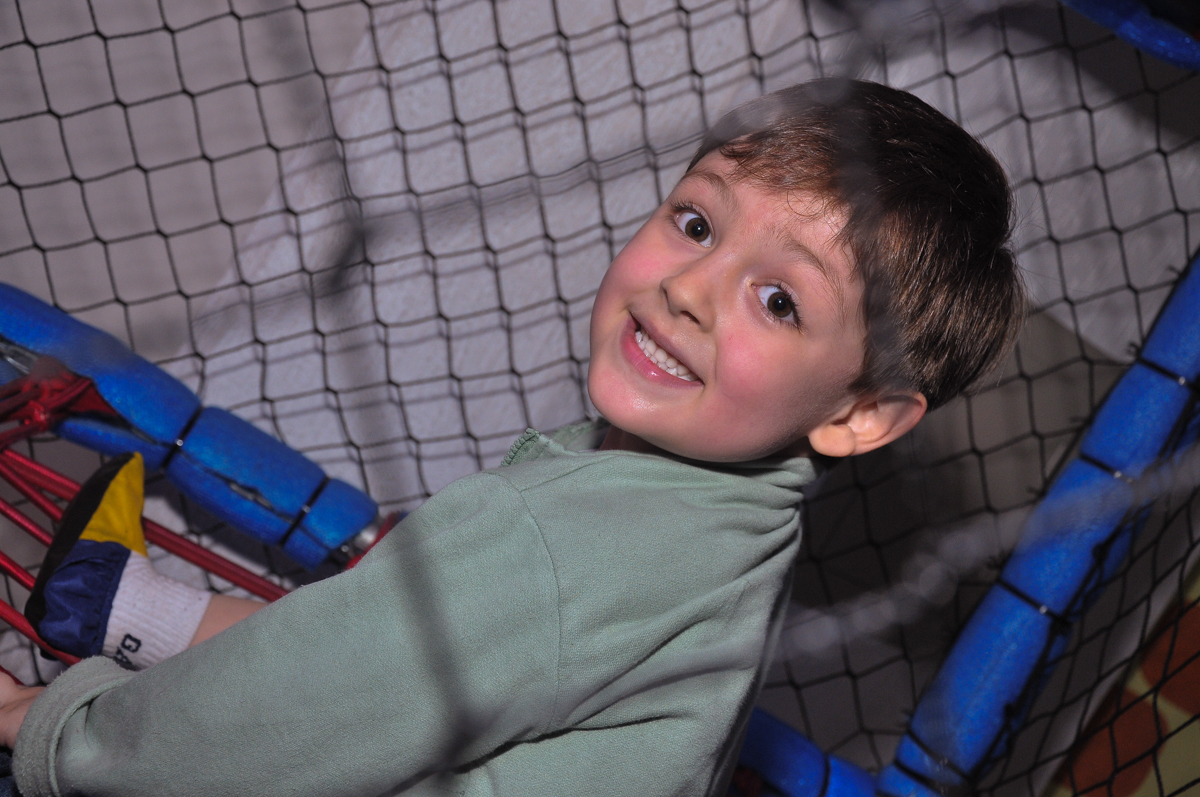 sorriso no Buffet infantil Salakaboom