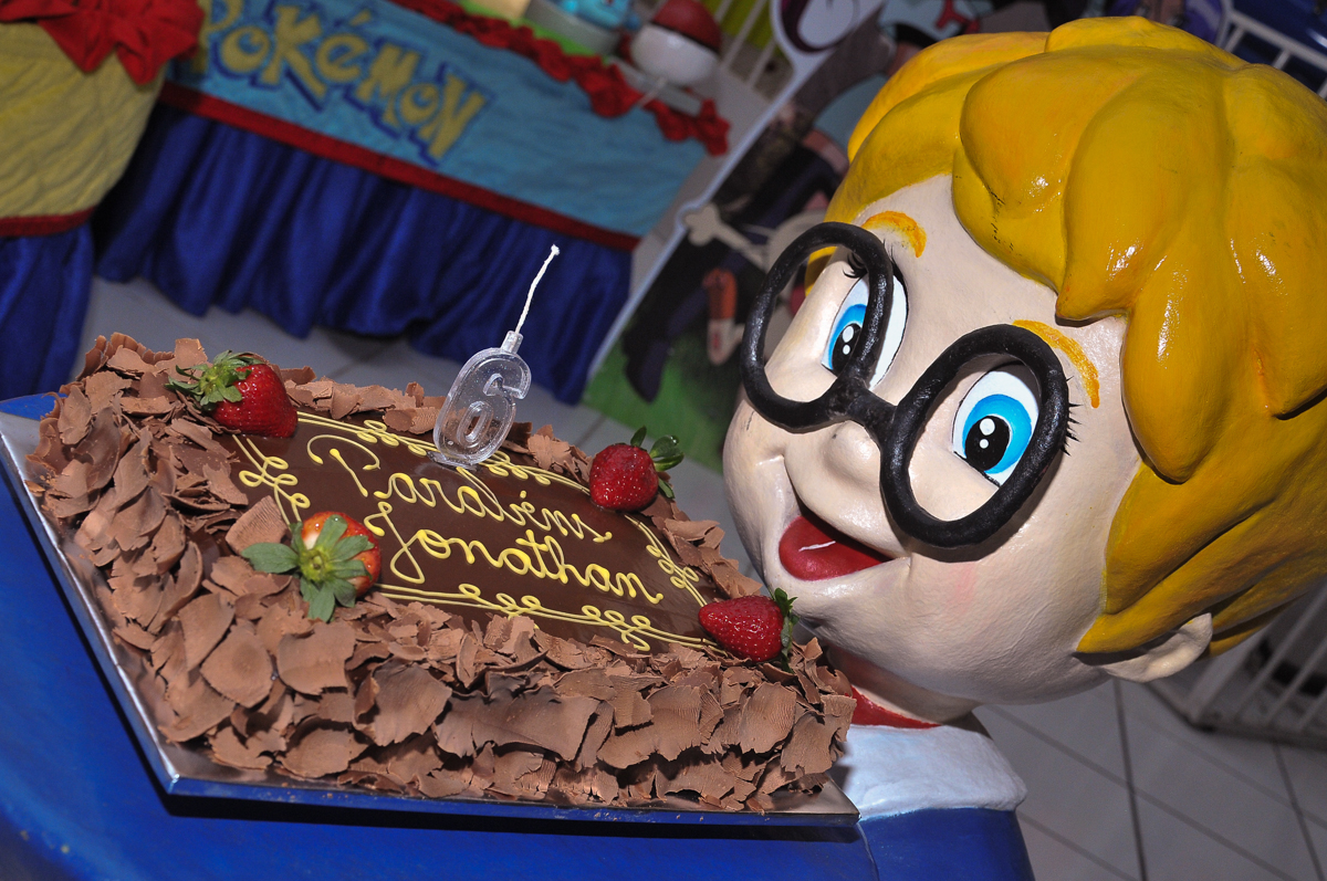 bolo de aniversário no Buffet infantil Salakaboom