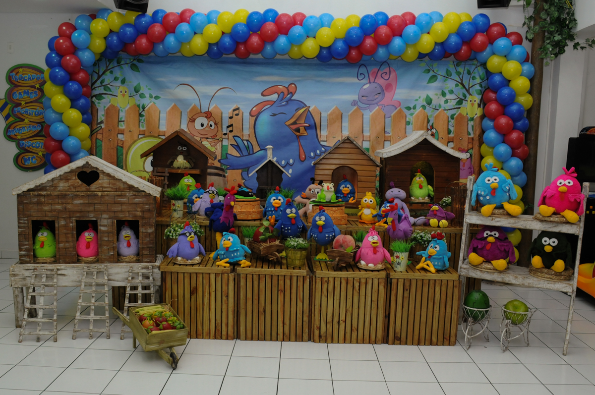 tema galinha pintadinha no Buffet Magic Joy - Moema, São Paulo