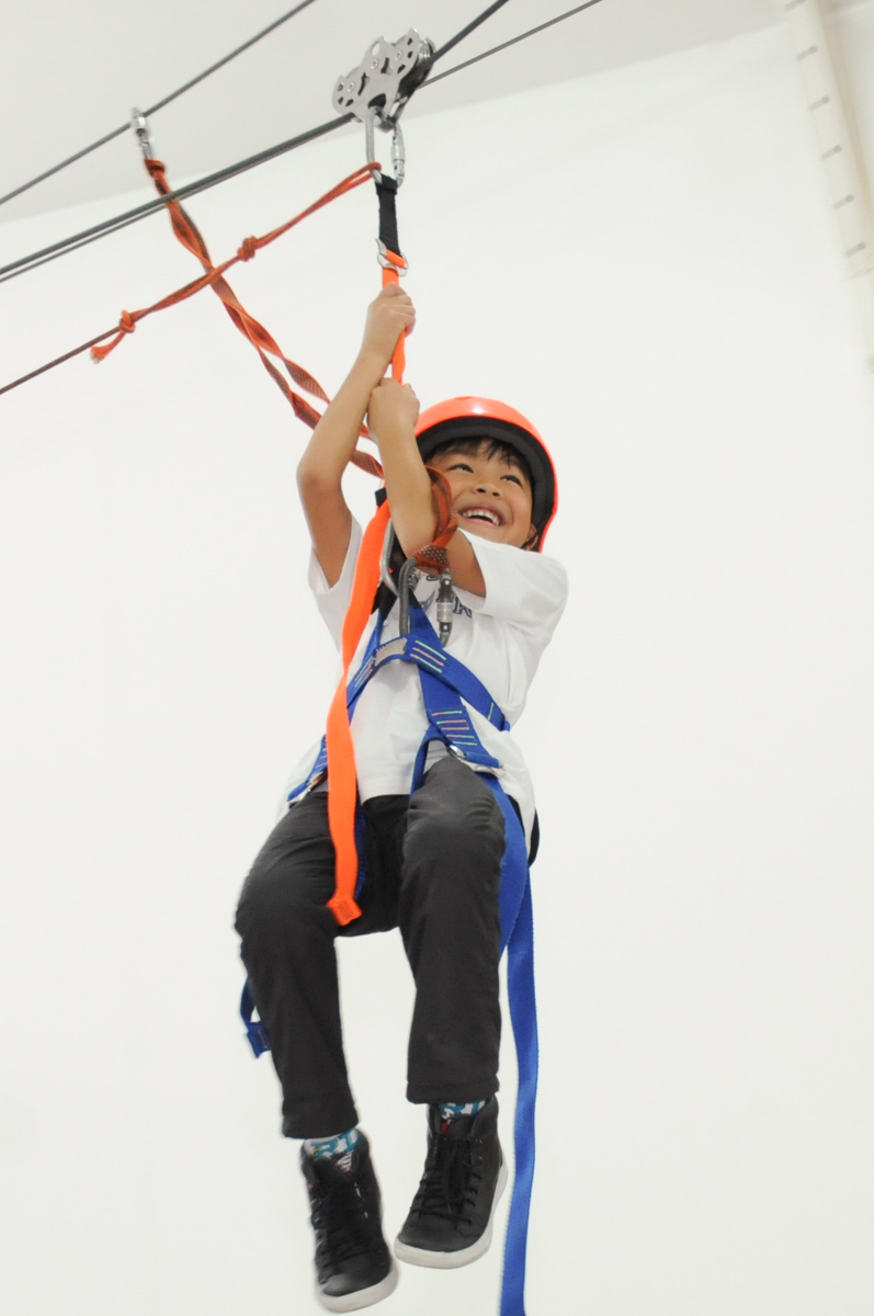 tirolesa do Buffet Magic Joy - Moema, São Paulo