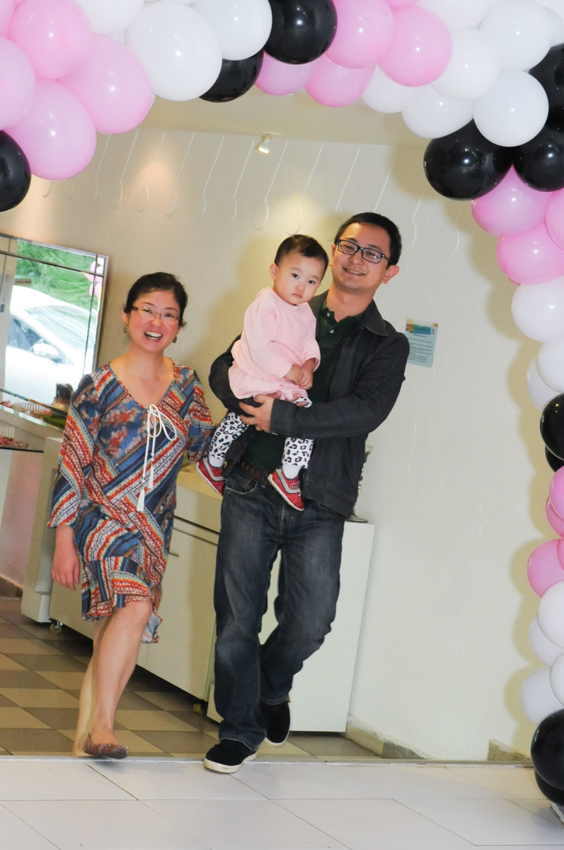 arco de bexigas no Buffet Infantil Anarquia Park, Moema, São Paulo, SP