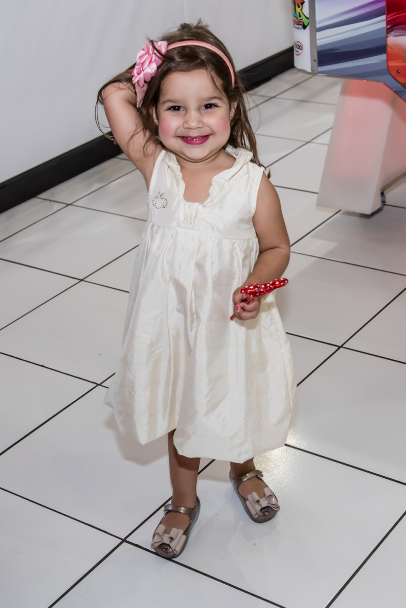 paseio pelo salão do buffet