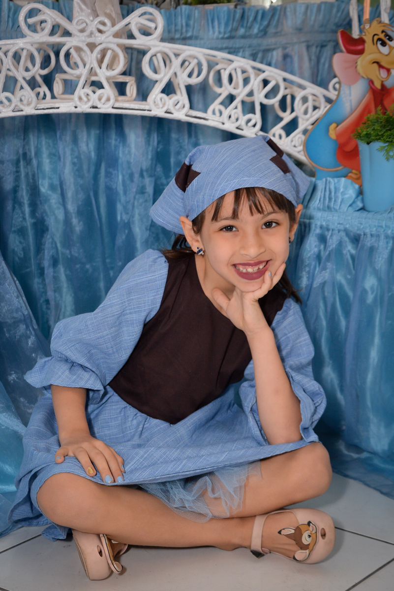 pose de princesa para a foto