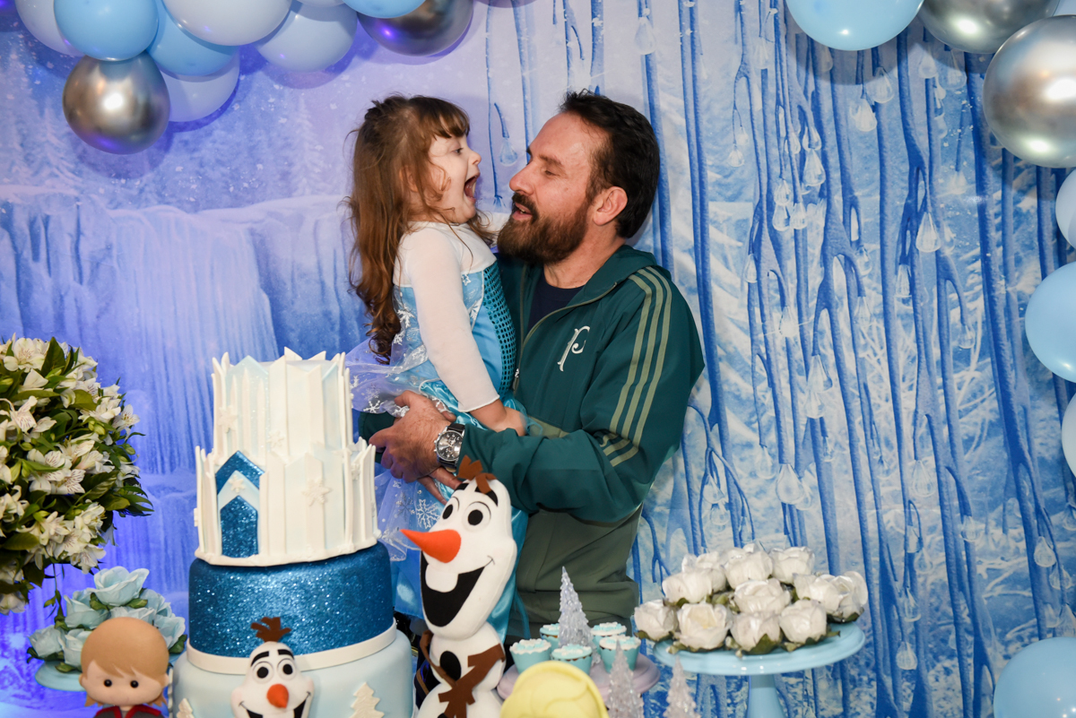 bagunça divertida com o papai