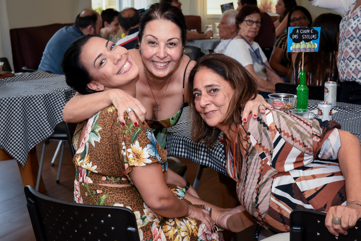 foto com as amigas